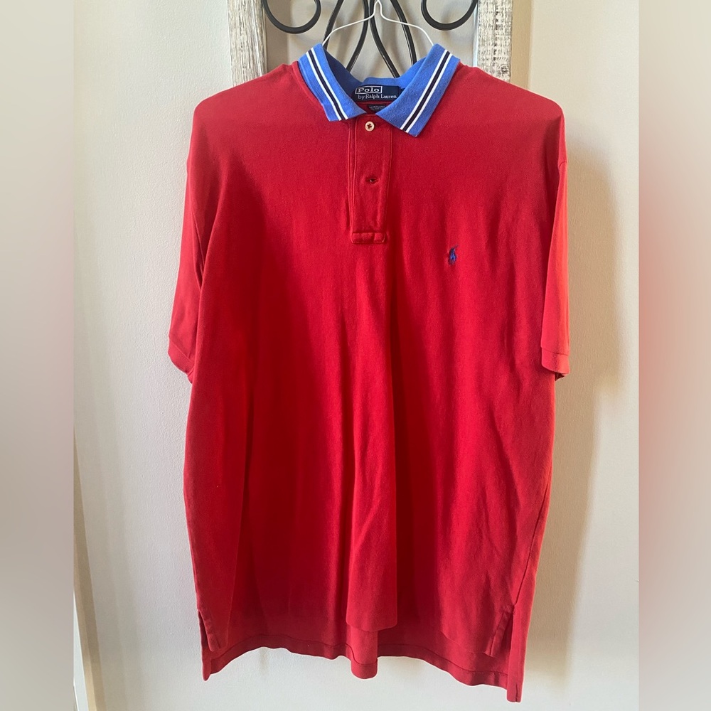 Ralph Lauren Polo with Blue Collar